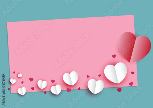 The art of passion design and decoration element, shape, banner, and template symbolizes valentine's celebration of love and romance and a happy holiday on valentines day.