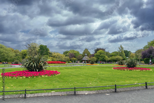 Photography St Stephen's Green in Dublin, Ireland