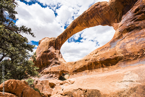  Double O Arch in Arches National Park in the USA © Fyle