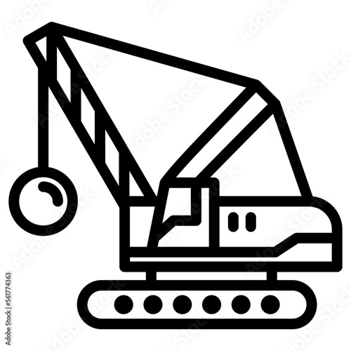 wrecking ball icon