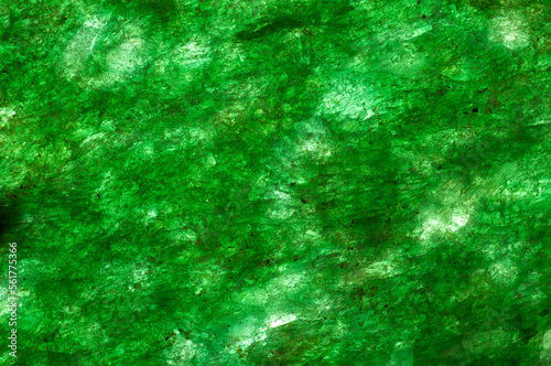 A thin section of olivine photographed with transmitted light