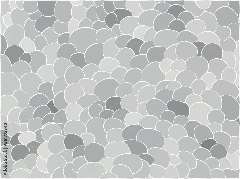 Fototapeta premium Snake skin scaly seamless drawing. Black and white reptile texture. Animal print. Vector cobra monochrome pattern