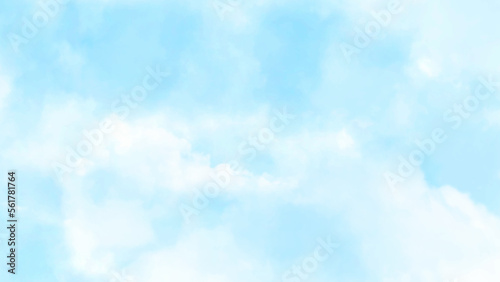 Natural beautiful blue sky texture background. Cloud background summer. Cloud spring