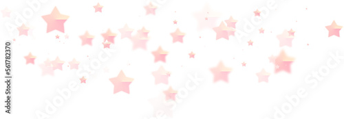 Confetti stars pink