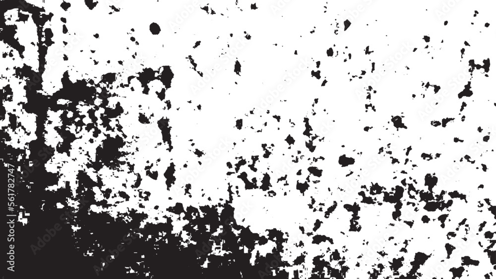 black and white grunge texture vector