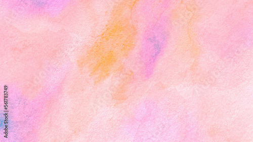 abstract watercolor background with pink paint