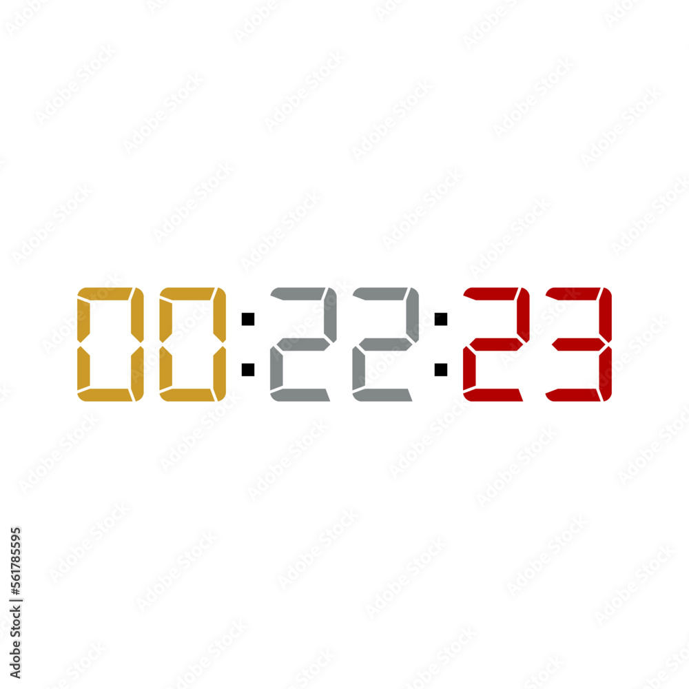 Digital, clock, led icon vector image. Can also be used for home electronics and appliances. Suitable for mobile apps, web apps and print media. Digital, clock, led icon vector image. Can also be used for home electronics and appliances. Suitable for mobile apps, web apps and print media.