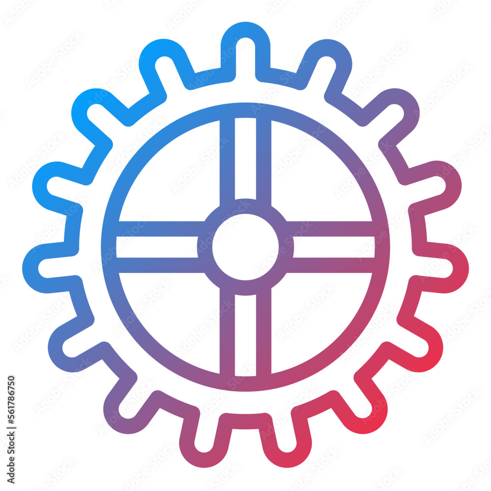 Cogwheel Icon Style