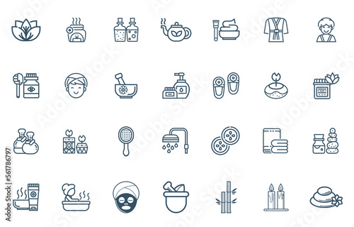 SPA ANA BEAUTY ICON SET DESIGN