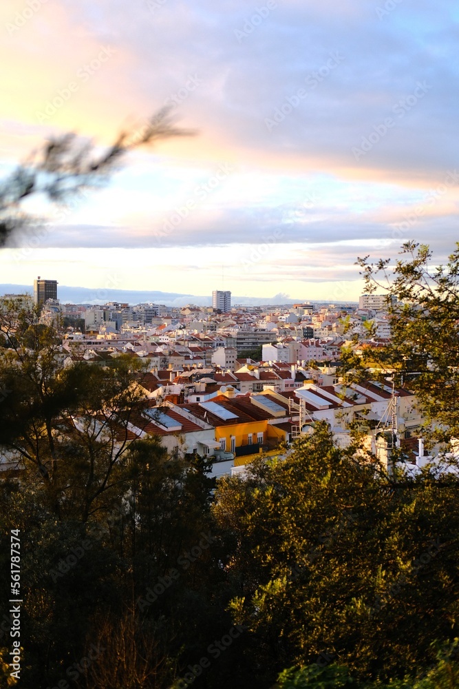 Point de vue sur Lisbonne