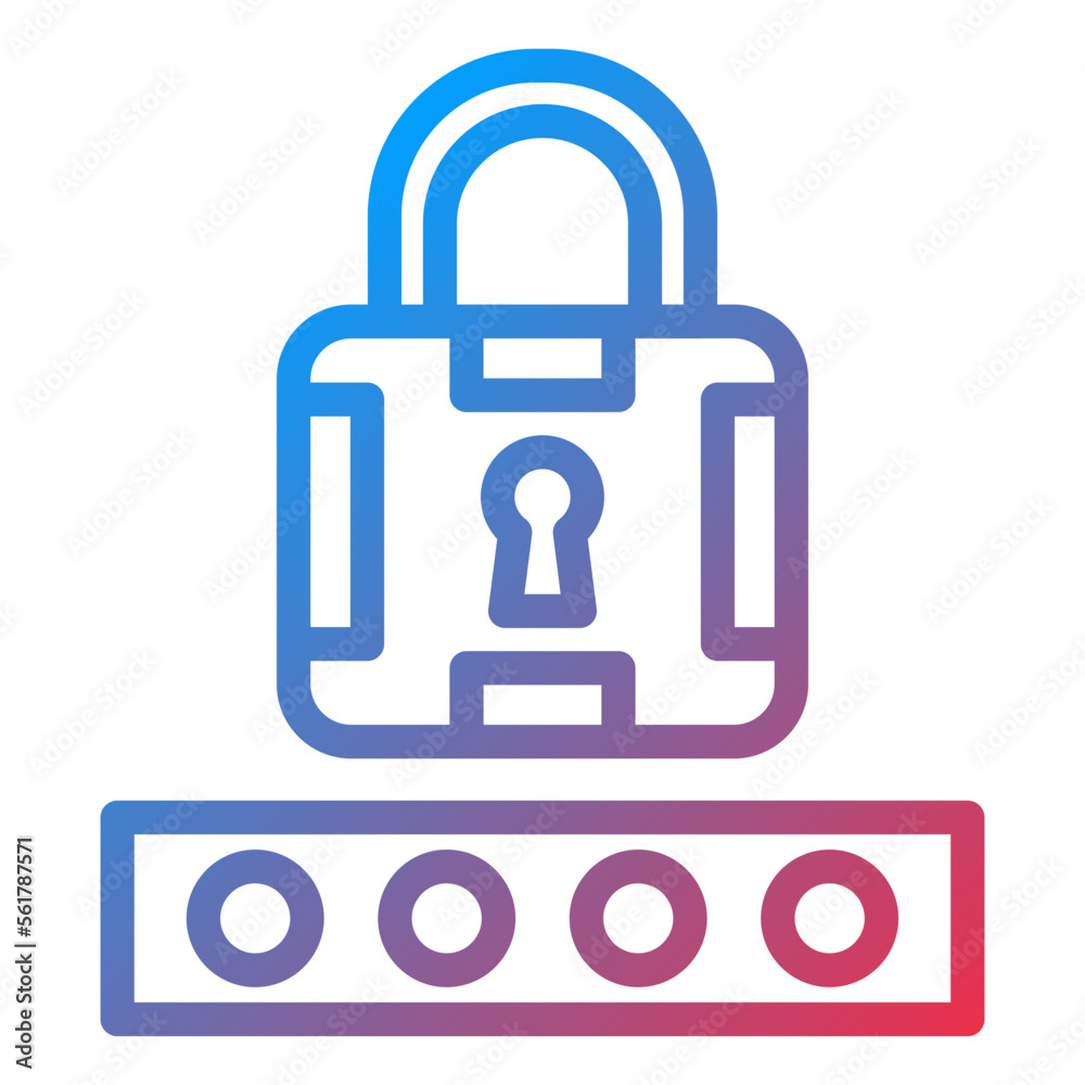Pin Code Icon Style Pin Code Icon Style