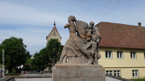 Für die Heimat gekämpft als Helden gefallen Heroisches deutsches Denkmal am Bodensee