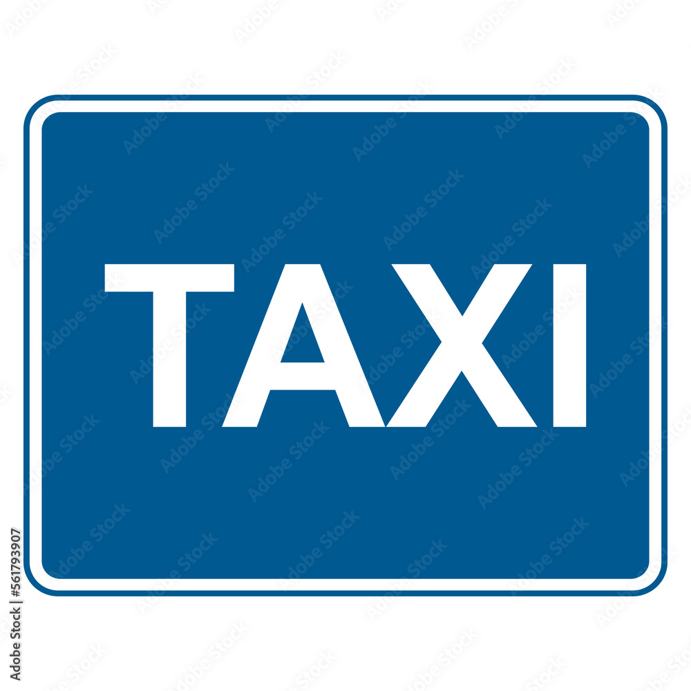 Traffic signs. Road signs. Instruction road signs. Taxi rank. Traffic signs. Road signs. Instruction road signs. Taxi rank.