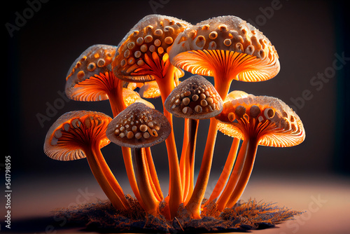 Varieties of poisonous mushrooms