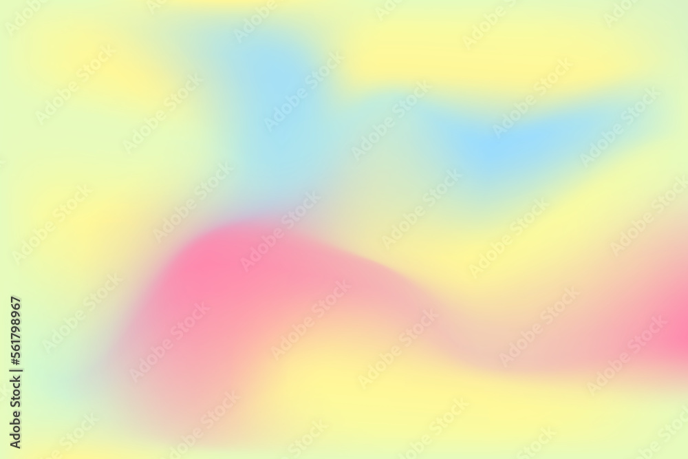 Gradient mesh rainbow background 