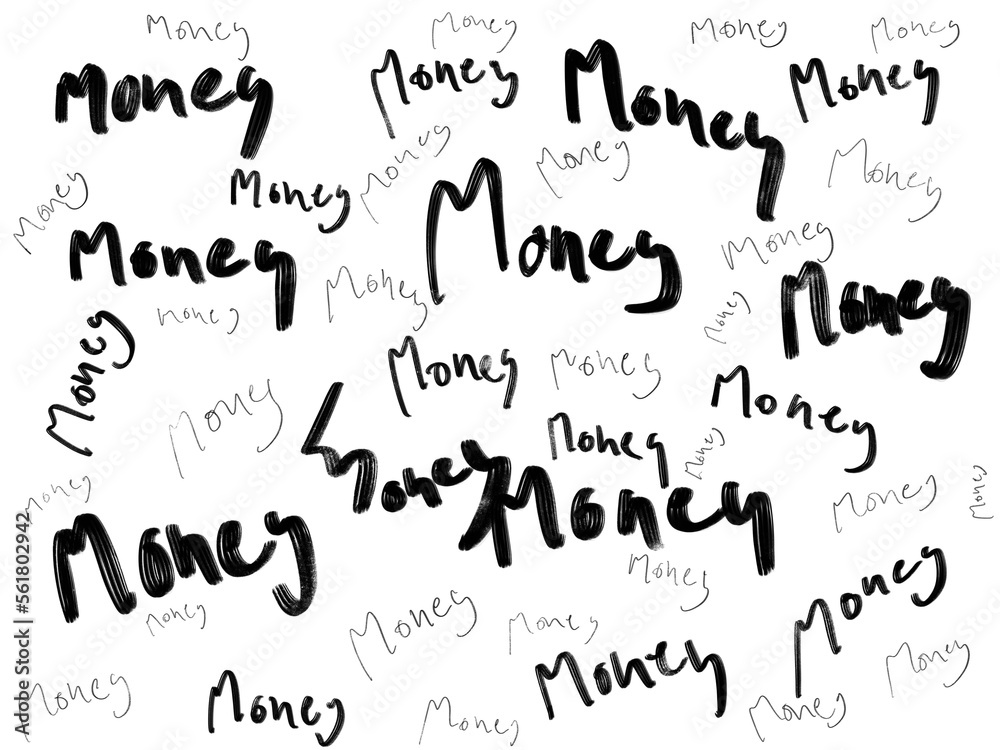 Money doodle draw 