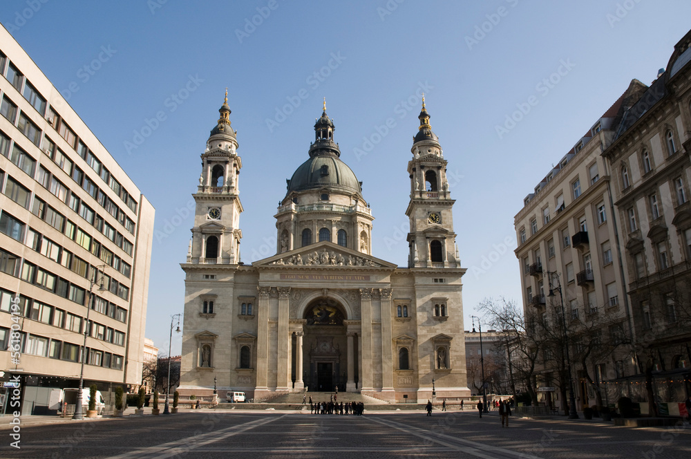 St Stephen's Basilica, Budapest, wide angle