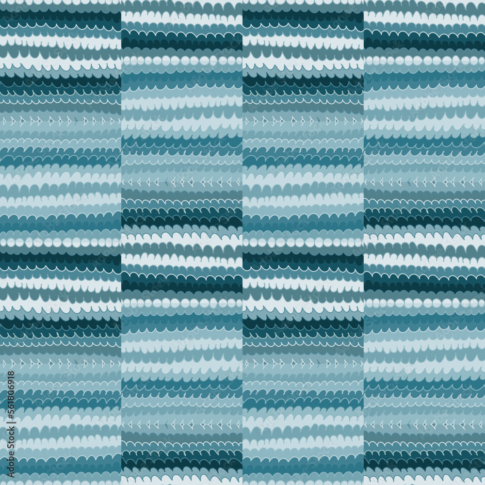 Doodle zig zag lines mosaic ornament. Hand drawn wave seamless pattern. Scribble stripes print wallpaper. Doodle zig zag lines mosaic ornament. Hand drawn wave seamless pattern. Scribble stripes print wallpaper.