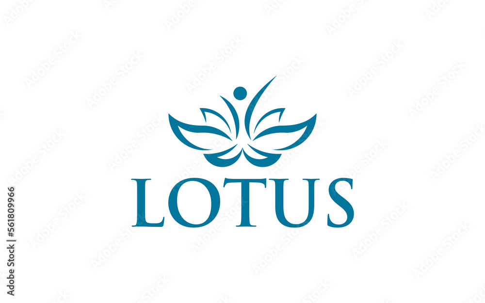 vector spa business logo lotus icon design vector spa business logo lotus icon design