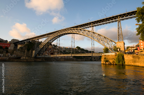 Ponte Dom Luis  Bridge in Porto  Portugal