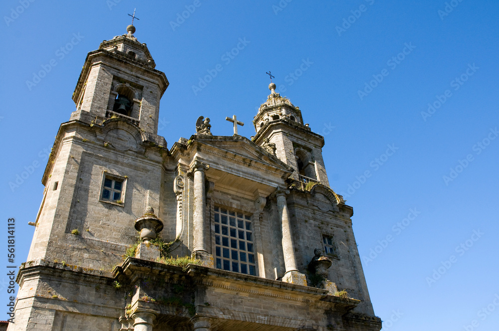 The Church of St Anthony  in Santiago de Compostela Spain