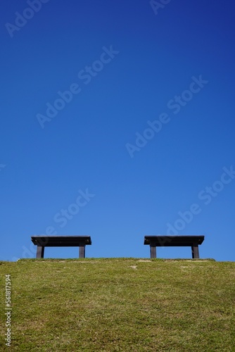 bench in the park © wirunrom