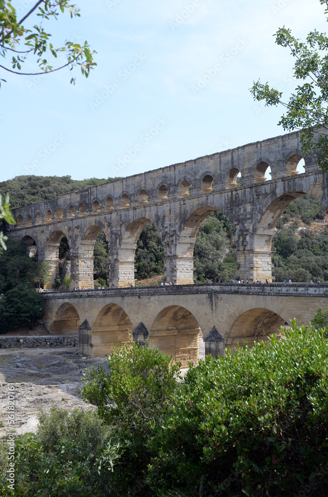 Pont du Gard, Provence, Frankreich