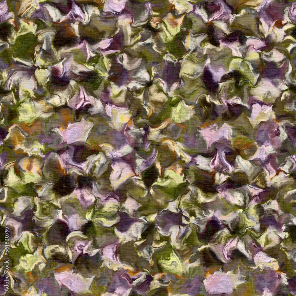 Camouflage wavy marble seamless pattern. Gradient blur for camo bohemian backdrop. Textured vintage wallpaper. 