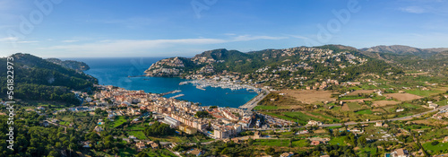 Port Andratx, Mallorca from Drone, Aerial Photography © Yaroslav