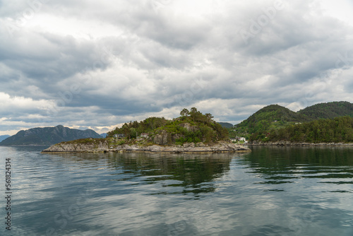 The beautiful Norwegian fjords near Stavanger © Angela Rohde