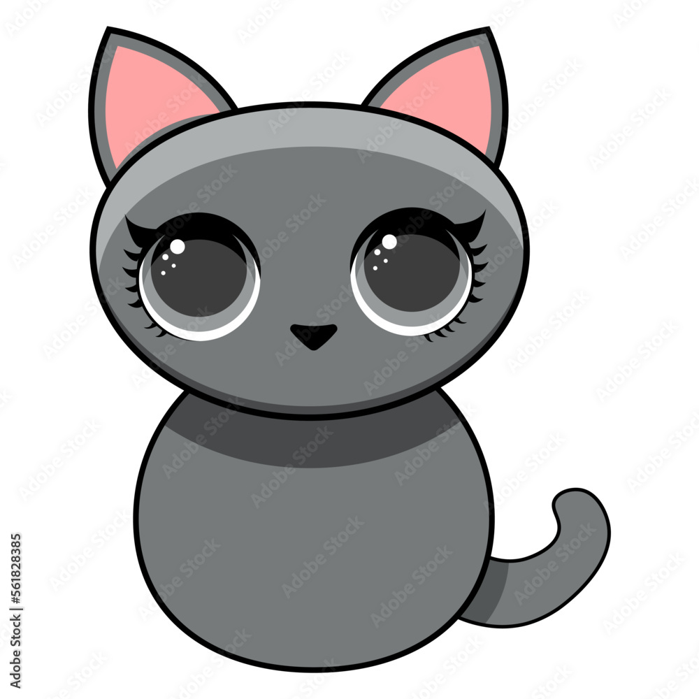Cute Cat Cartoon Vector Icon Illustration. Animal Love Icon Concept Isolated Premium Vector. Flat Cartoon Style Cute Cat Cartoon Vector Icon Illustration. Animal Love Icon Concept Isolated Premium Vector. Flat Cartoon Style