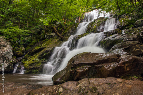Beautiful Dark Hollow Falls in Shenandoah National Park, Virginia USA.