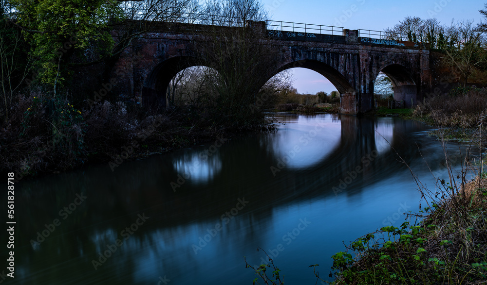 Fototapeta premium rzeka w Canterbury