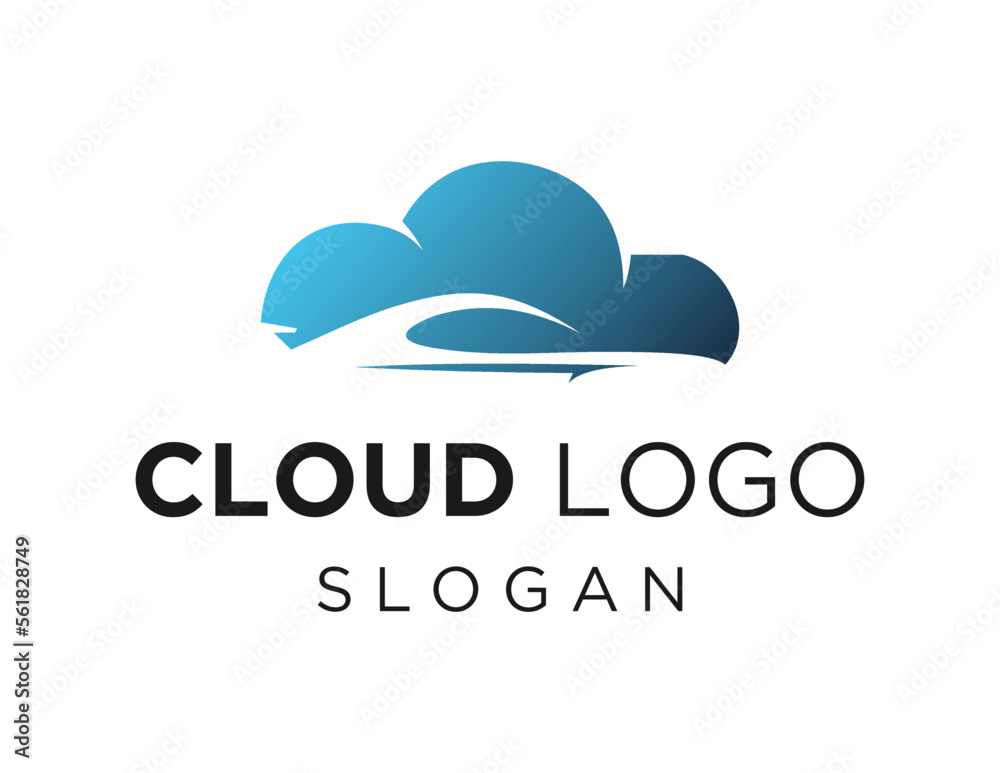 Logo design about Cloud on a white background. created using the CorelDraw application. Logo design about Cloud on a white background. created using the CorelDraw application.