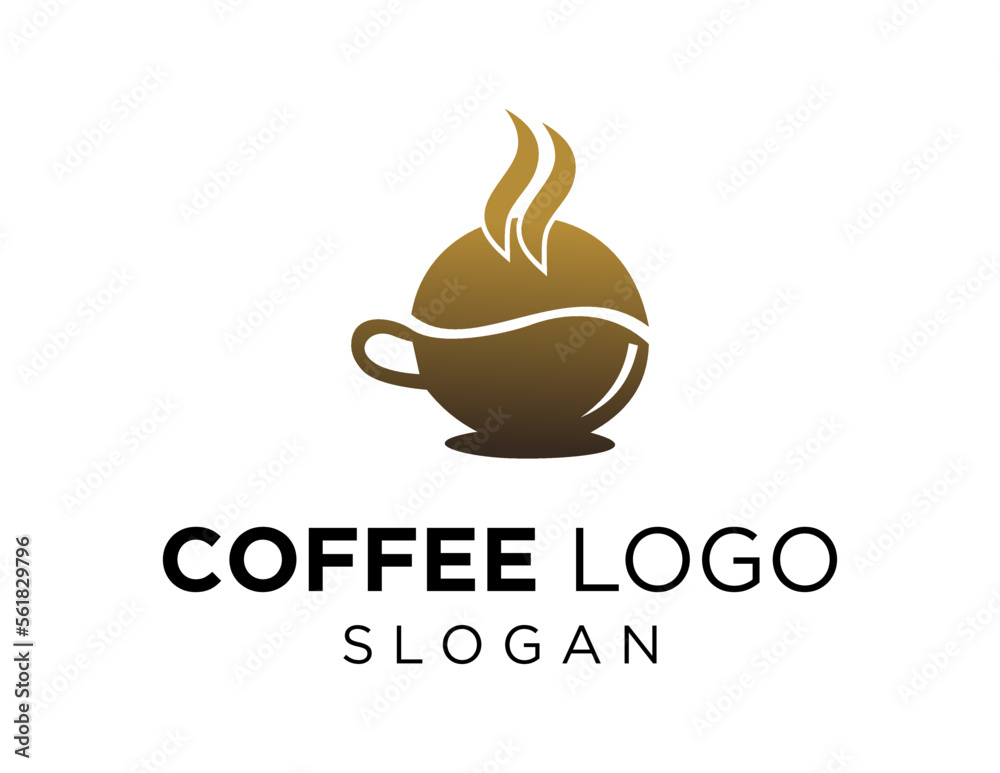 Logo design about Coffee on a white background. created using the CorelDraw application. Logo design about Coffee on a white background. created using the CorelDraw application.