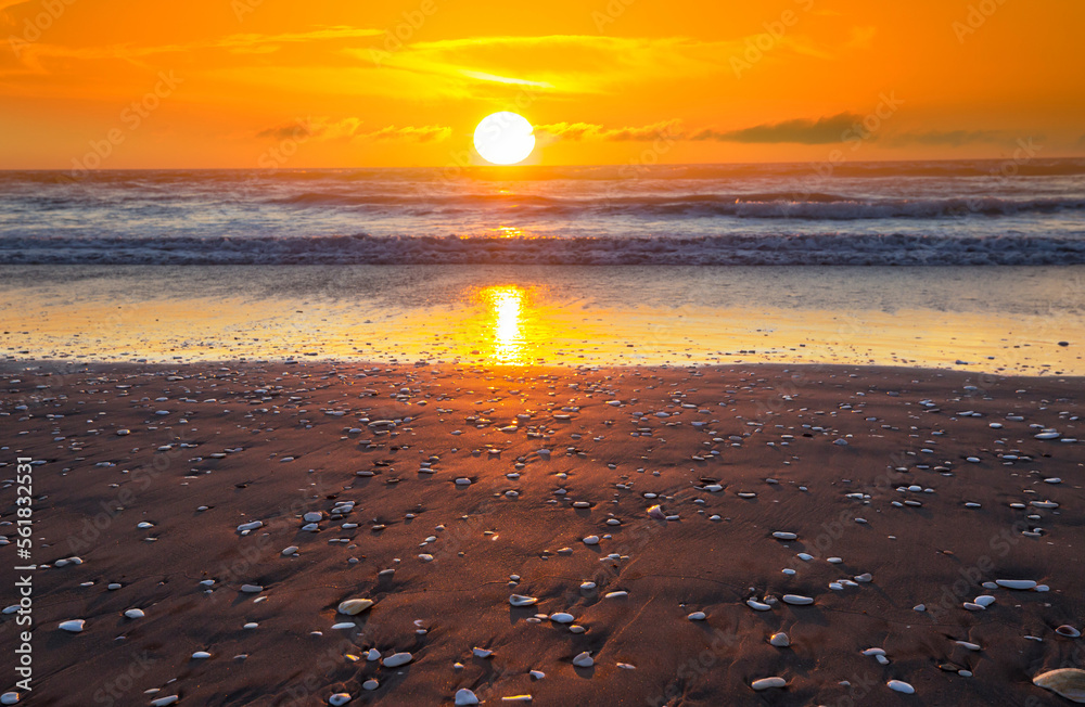 Obraz premium Sea sunset