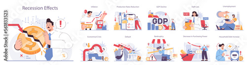 Recession effects set. Significant, widespread, and prolonged economic