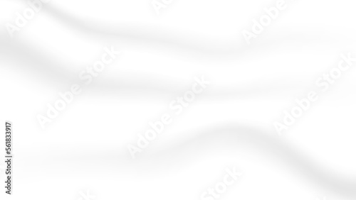 abstract white silk fabric background with soft and smooth wave texture for luxury graphic design 