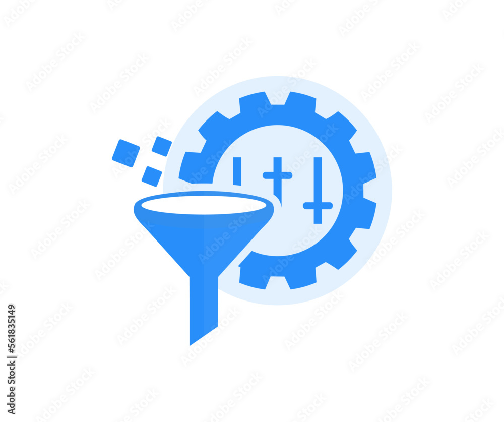 Big data filter, data tunnel, analysis, filtering, filter process ...