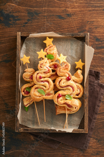Фотография Christmas or New Year appetizer