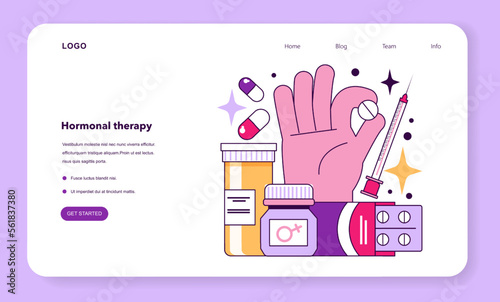Hormonal therapy as a disadvantage of In vitro fertilization web banner