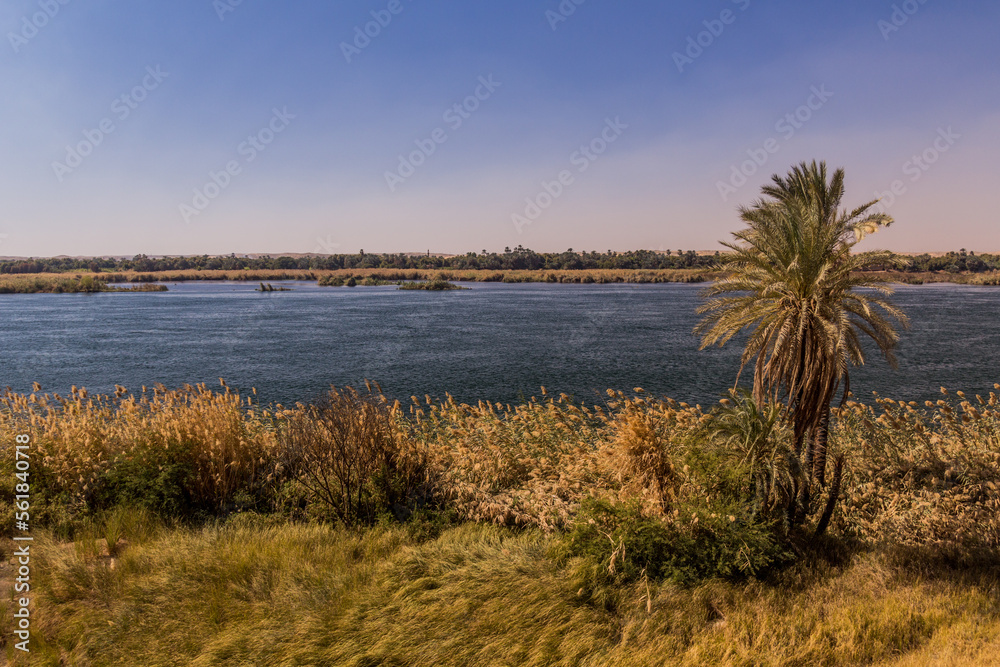 View of river Nile in Egypt