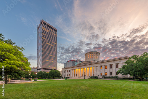 Columbus, Ohio, USA Downtown and Square photo