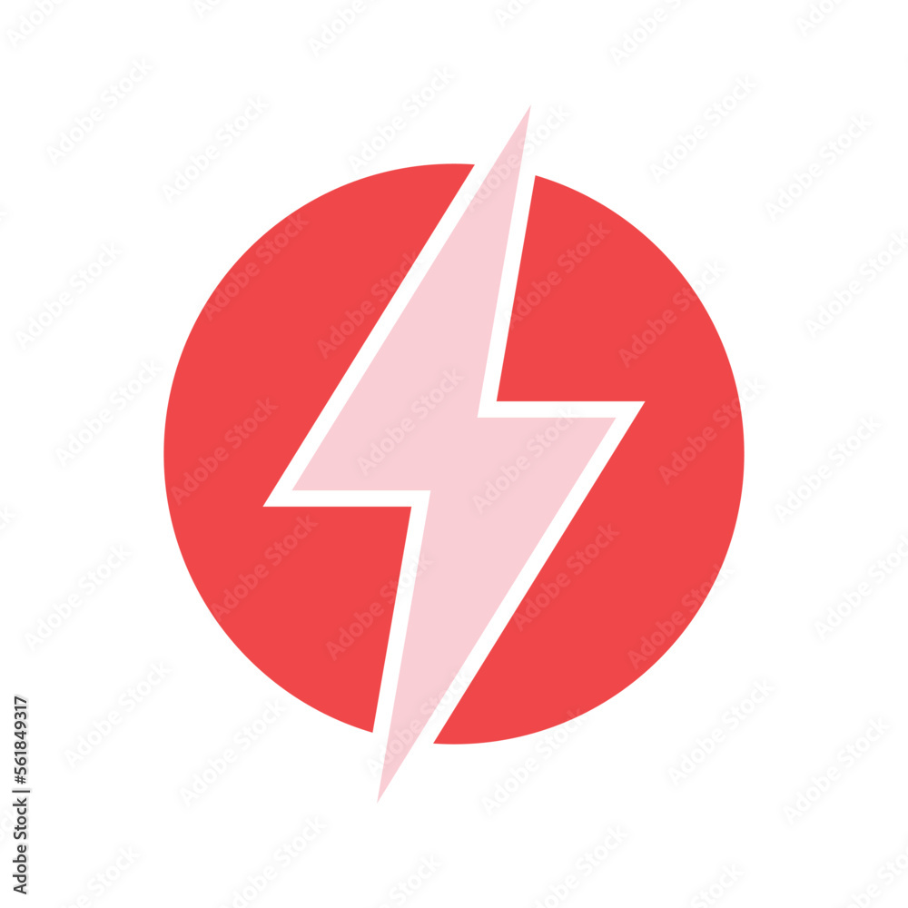 Lightning Icon, Thunder vector illustration Lightning Icon, Thunder vector illustration