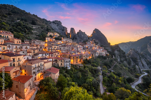 Castelmezzano, Italy in the Basilicata Region © SeanPavonePhoto