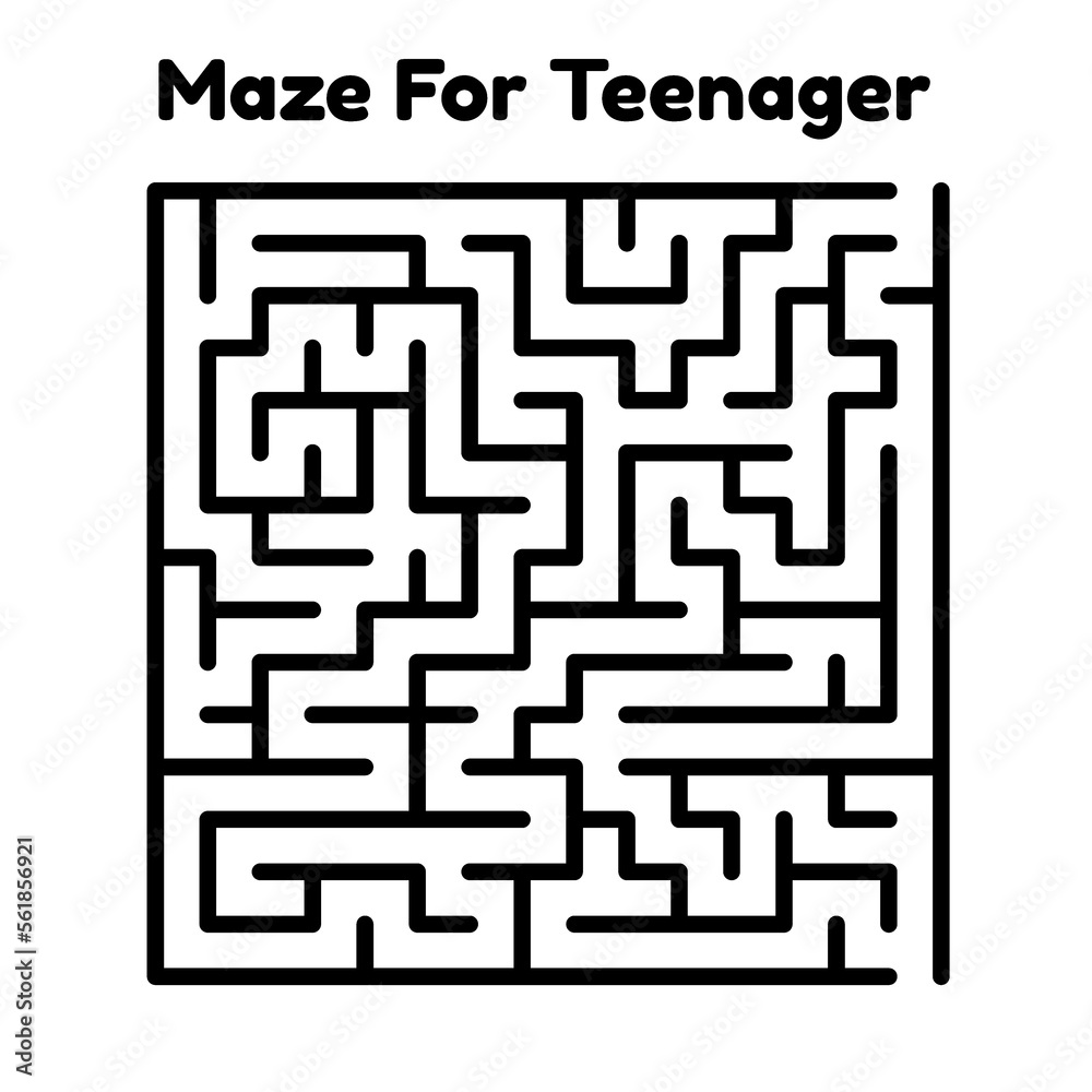 Maze For Teenager Maze For Teenager
