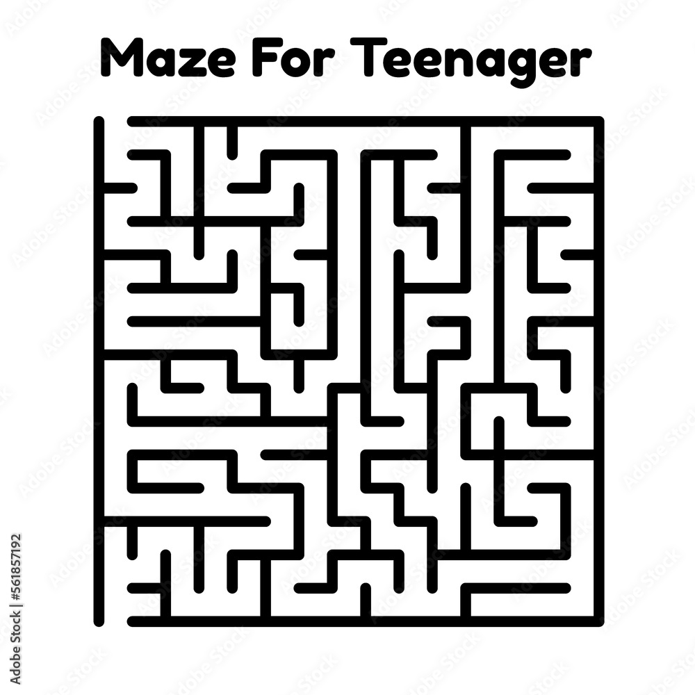 Maze For Teenager Maze For Teenager