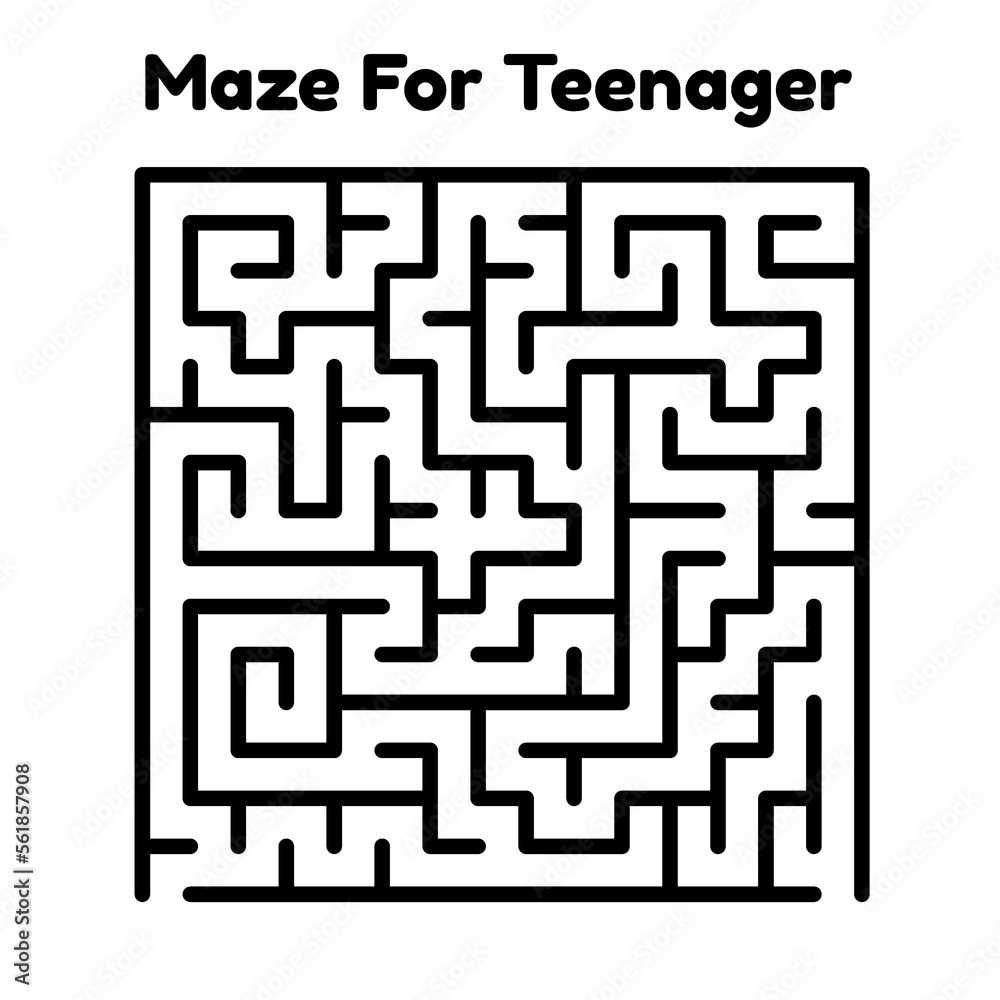 Maze For Teenager Maze For Teenager
