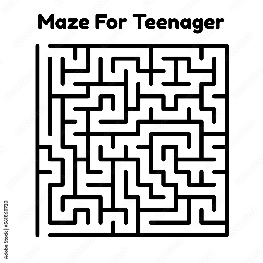 Maze For Teenager Maze For Teenager