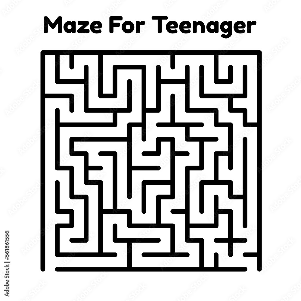 Maze For Teenager Maze For Teenager